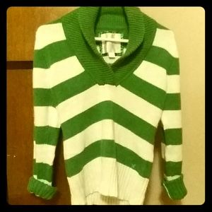 American Eagle Outfitters stripped knit sweater